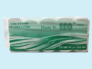 Giấy vệ sinh Ecosilk Xanh 10  -  ECOX10